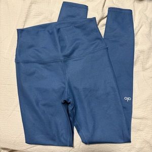 Alo Yoga High-Waist Blue Leggings